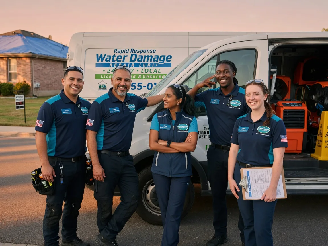 Water Damage Restoration company in Sadler, TX